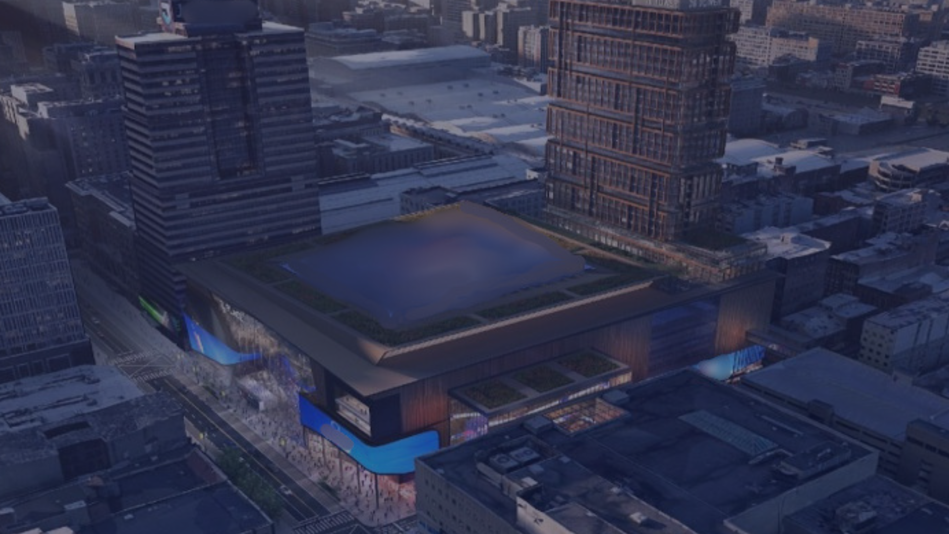Arena district rendering